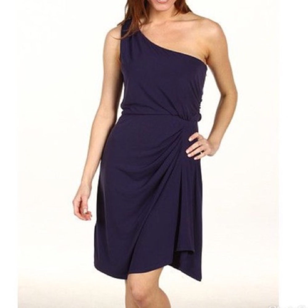 Max and Cleo one shoulder dress